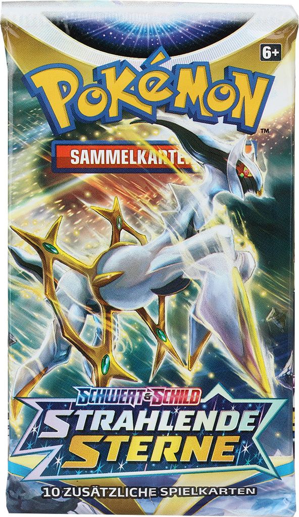 Pokemon Sammelkartenspiel: Booster - SS9: Strahlende Sterne Produktbild 