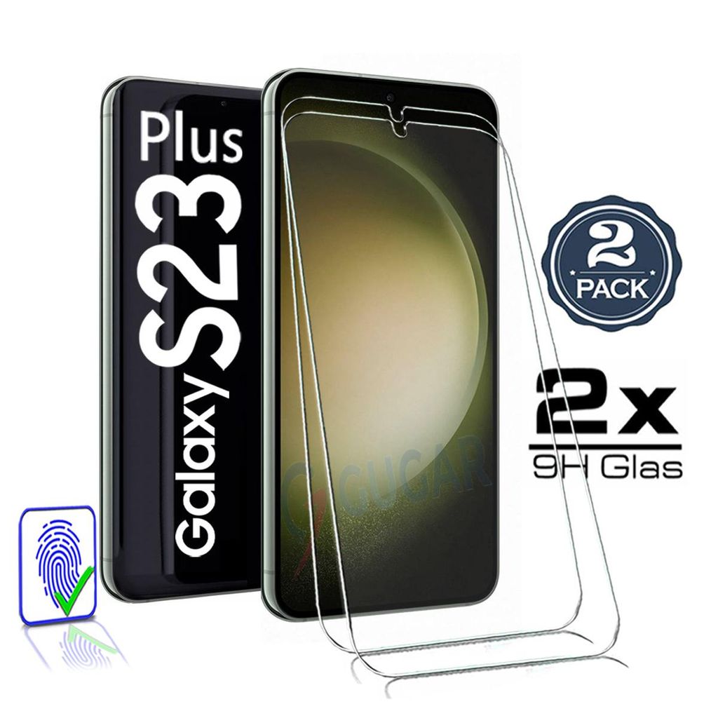 2x Samsung Galaxy S23+ (Plus) 5G - Panzerglas - Vollkleber! Produktbild 