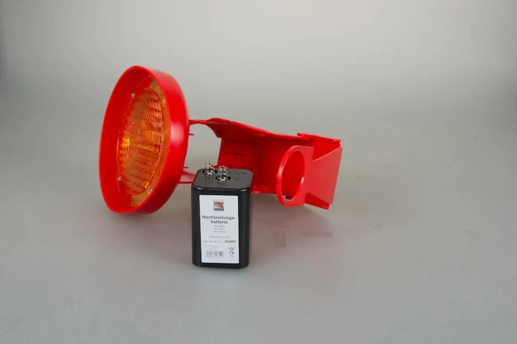 Cône de sécurité jaune LED ConeFix HORIZONT haute visibilité nocturne - 11