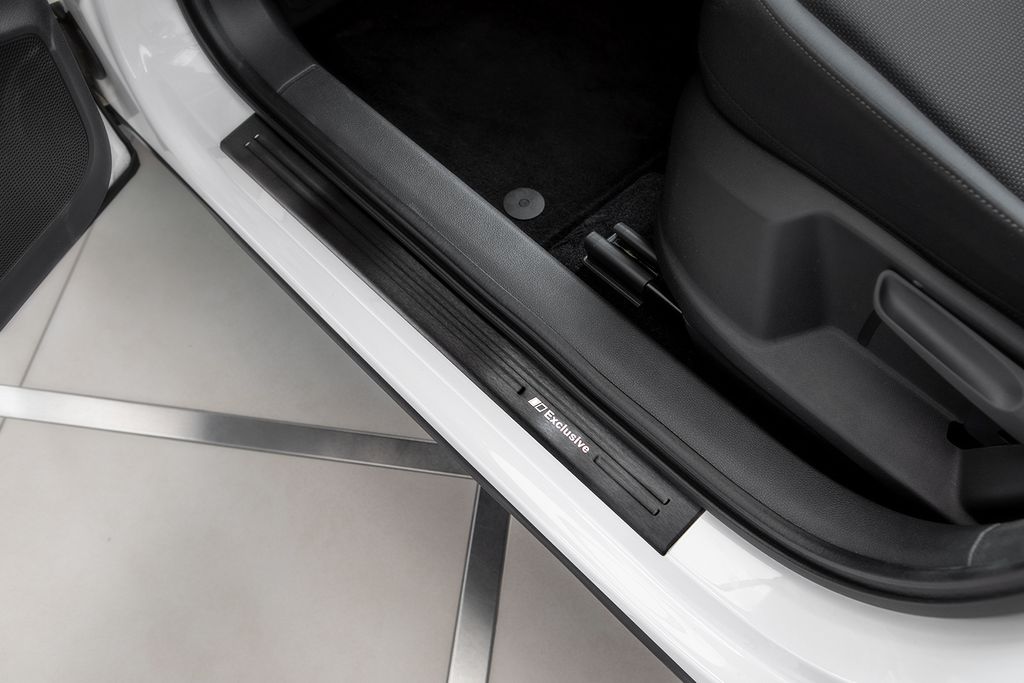 Edelstahl Einstiegsleisten Türschweller Set innen kompatibel für VW P