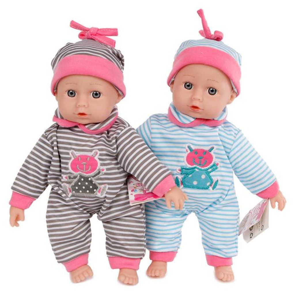 Lalka bobas z miękkim ciałem, 26 cm Zdjęcie produktu 