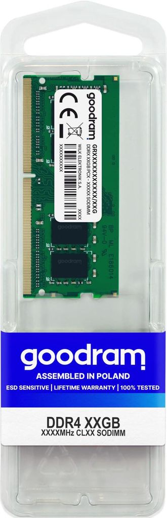 Goodram GR3200S464L22/32G memory module 32 GB 1 x 32 GB Immagine del prodotto 