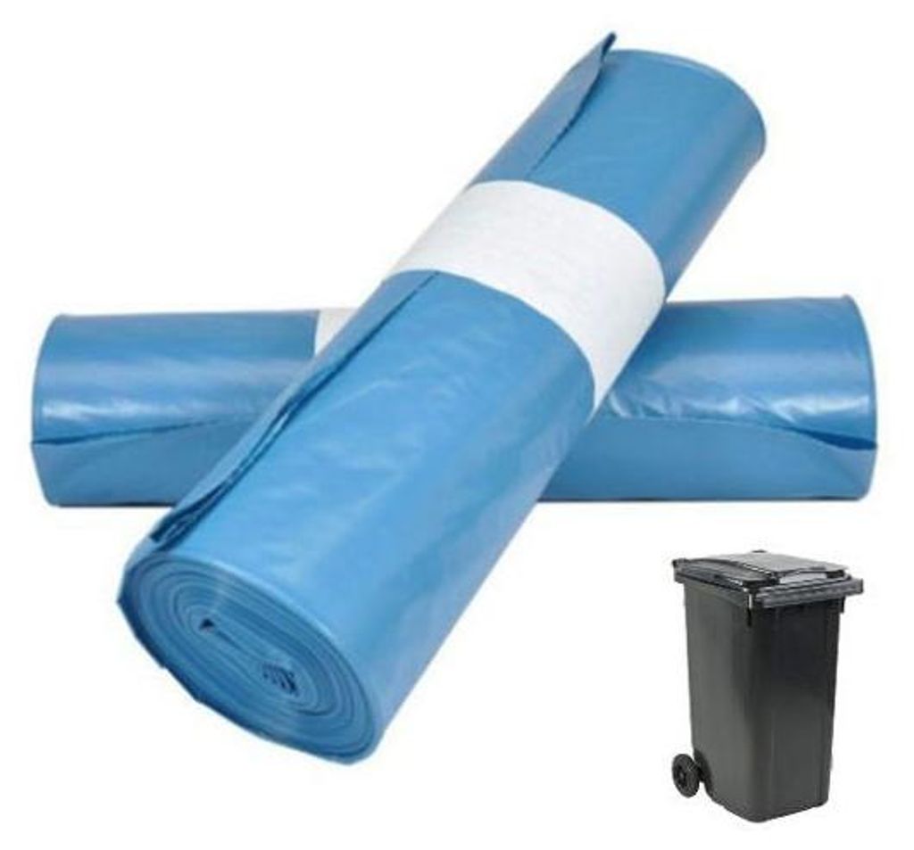 Containersäcke LDPE 6525 x 140cm T 70 blau 240ltr