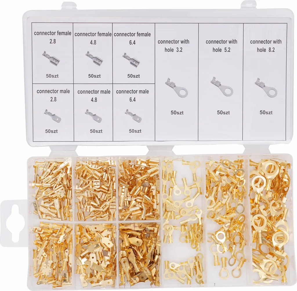 Kraft&Dele KD10493 Set de Connecteurs Automobiles Électriques 450pcs