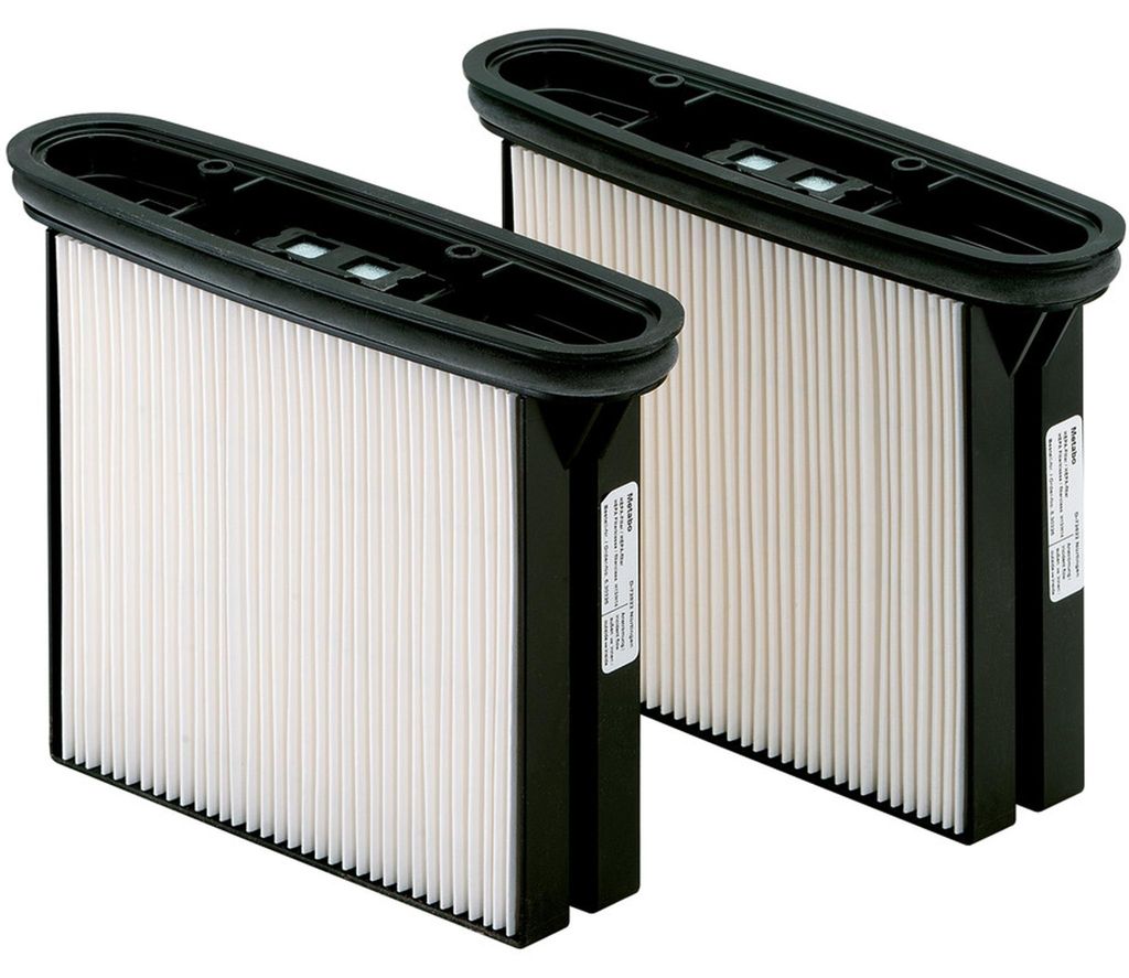 Metabo 2 HEPA-Filterkassetten, Polyester, Staubklasse H (HEPA 14)