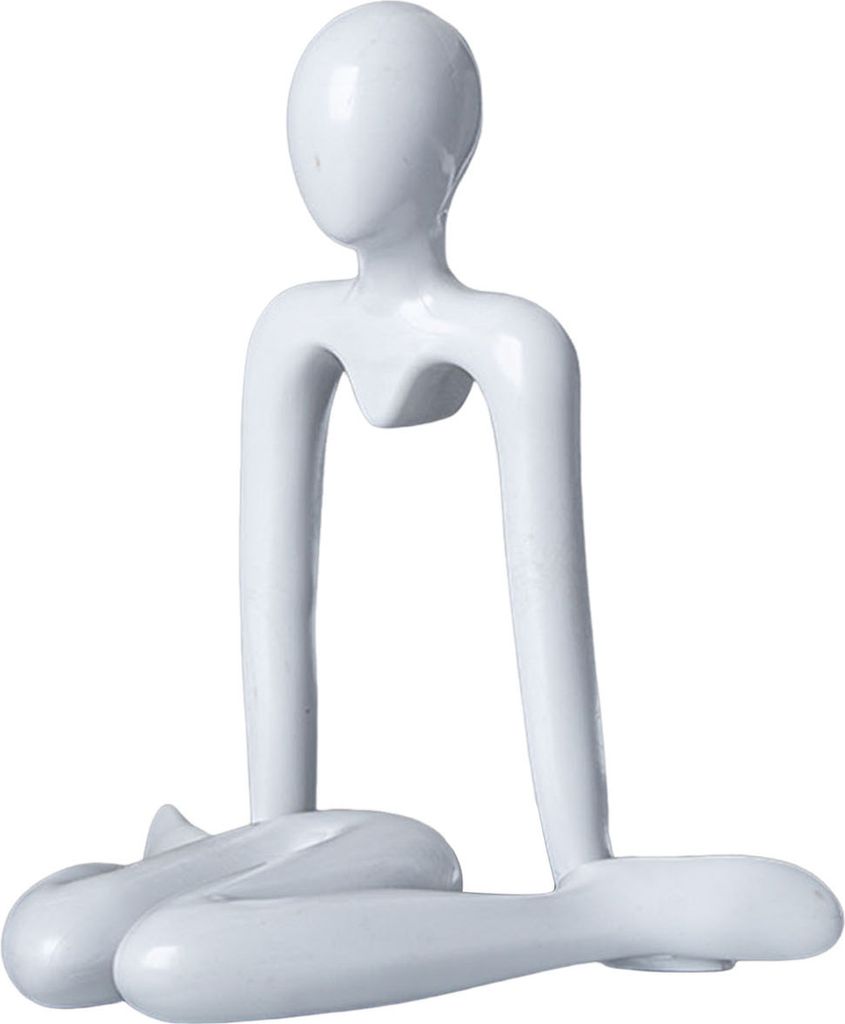 Abstrakte Mann Figurine Sitzende Männer Statue Skulptur Home Office Wohnzimmer Desktop Dekoration Ornament Weihnachten Geburtstagsgeschenk
