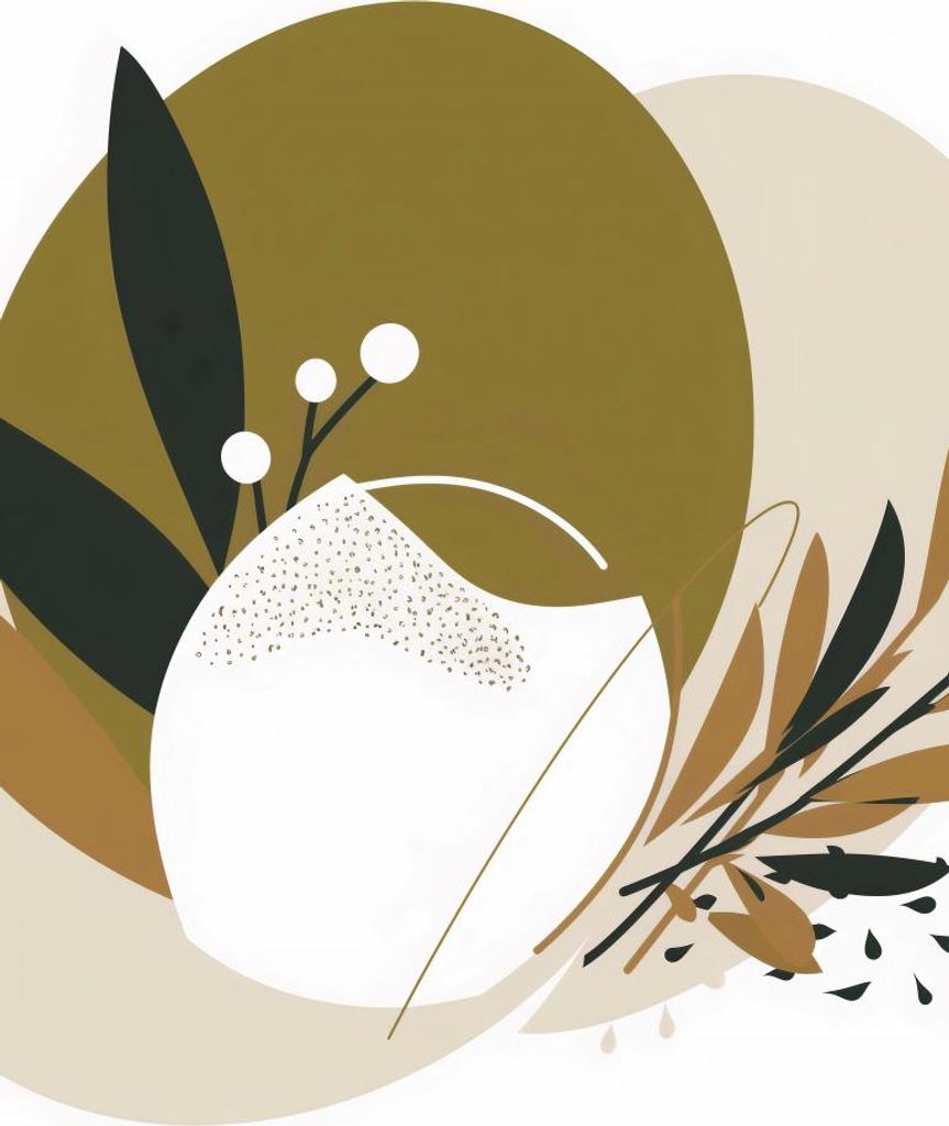 Plakat 20,5x28,4cm Botanische Essenz