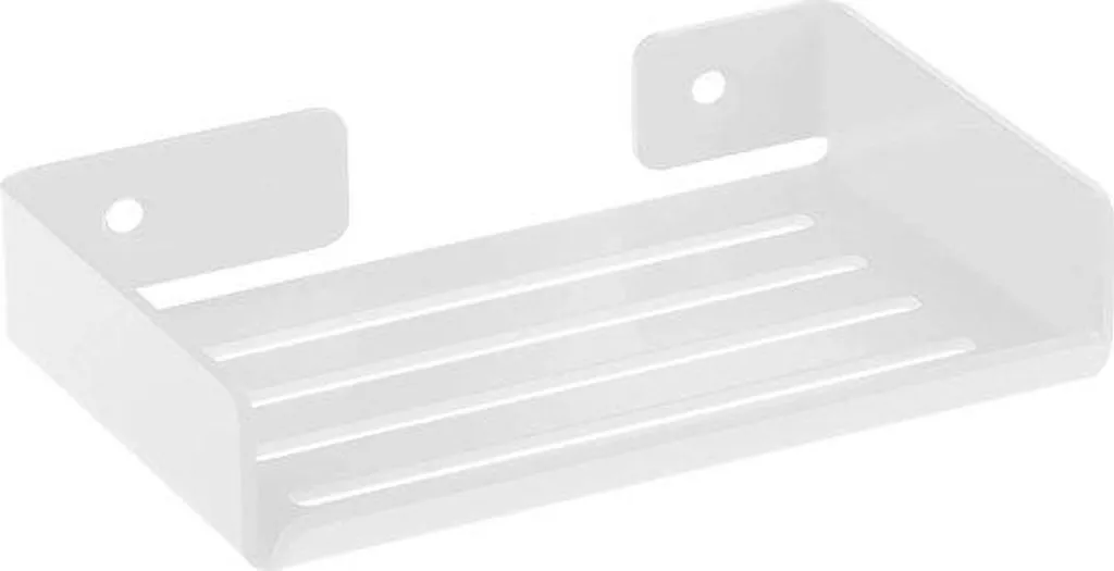 Porte-savon Blanc MOKKO ADM_A411 en Résine - Finition Mate Haute Qualité