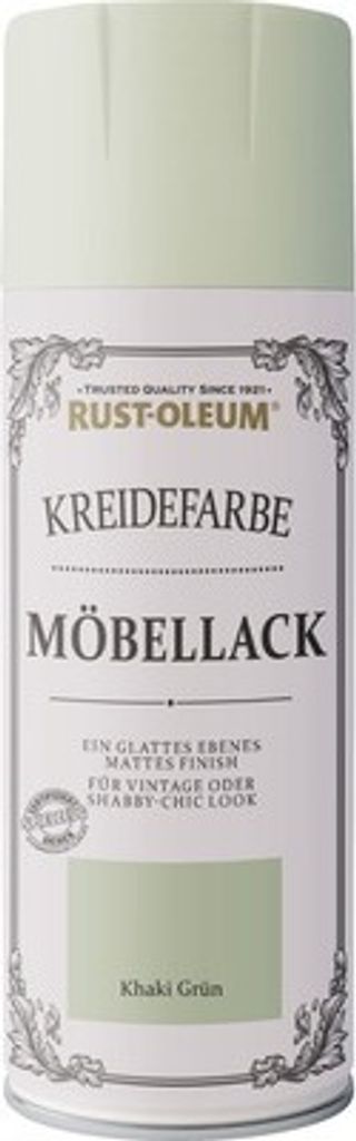 Sprühfarbe Kreidefarbe Khaki grün 400 ml Produktbild 1