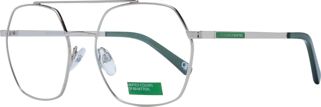 Benetton BEO3065 53402 Occhiali da Vista Uomo Metallo Oro 53mm