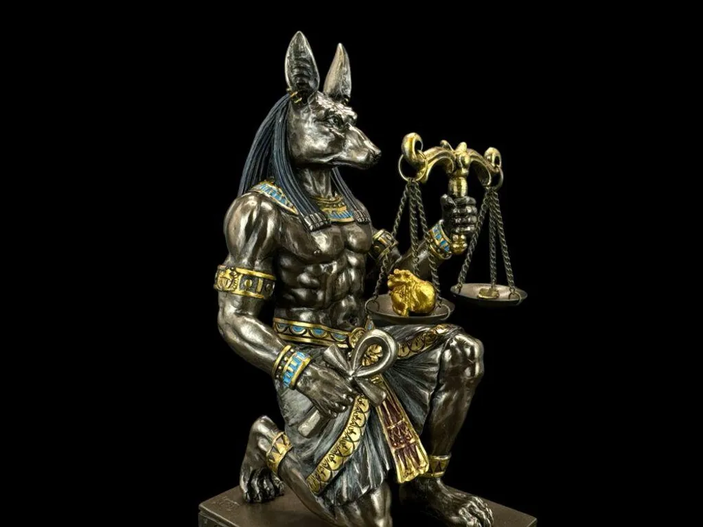 Objet de Collection Anubis : Décoration de Bureau et Idée Cadeau Art - 7