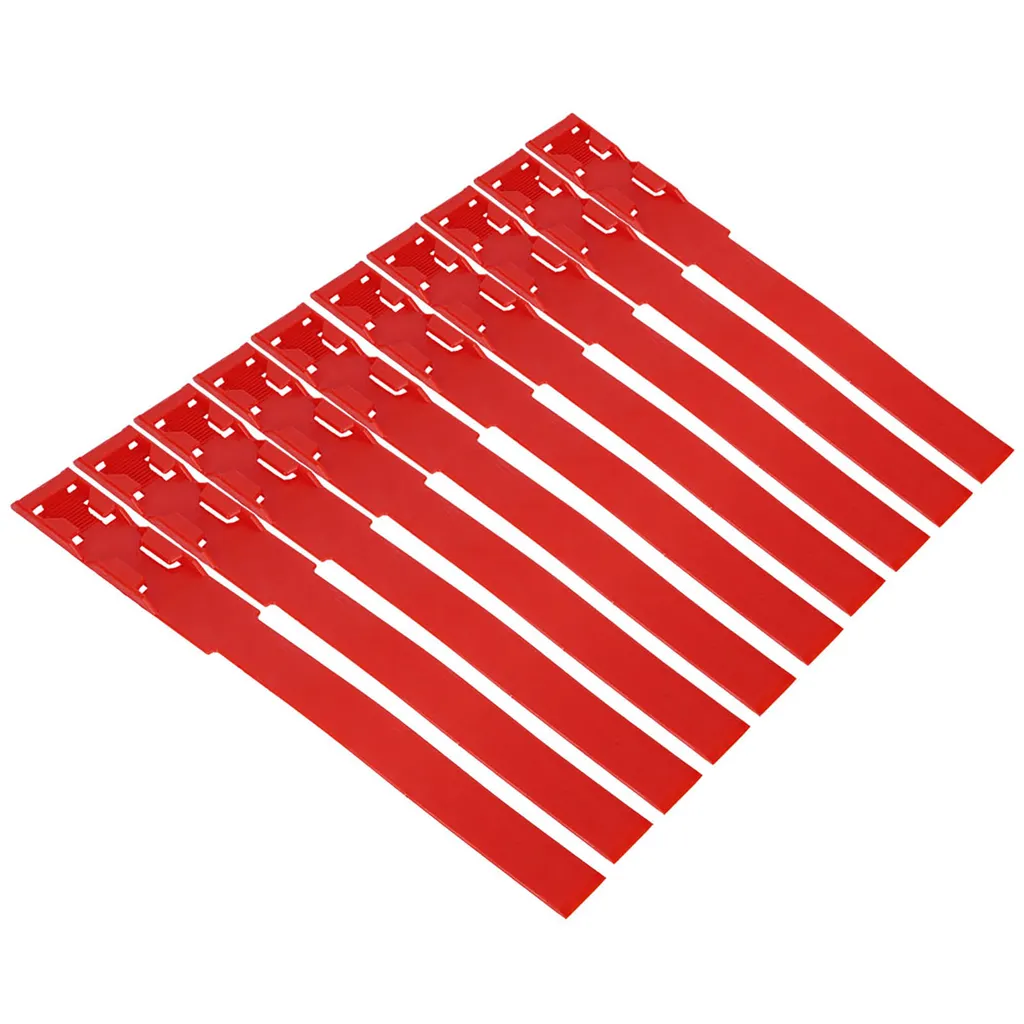 Anneau d'identification bétail en nylon robuste avec boucle de sûreté - 5