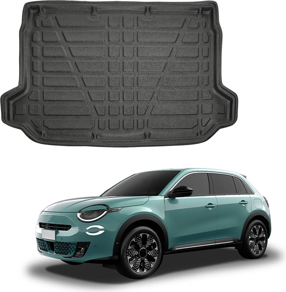 Tapis De Coffre Sur Mesure Pour Fiat 600 / 600E Depuis Image du produit 