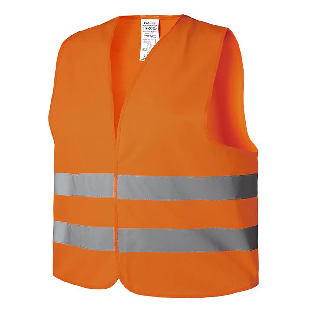 IWH Gilet da lavoro/avviso DIN EN 471 Poliestere arancione