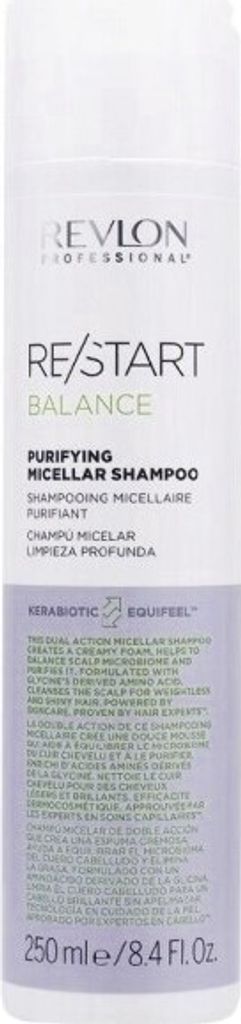 Revlon Re-Start Balance Purifying Micellar Shampoo 250ml