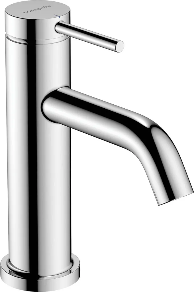 hansgrohe Tecturis S Robinet sur pied 80 avec manette pour eau froide ou prémélangée, saillie 108 mm, 73313000, 73313000