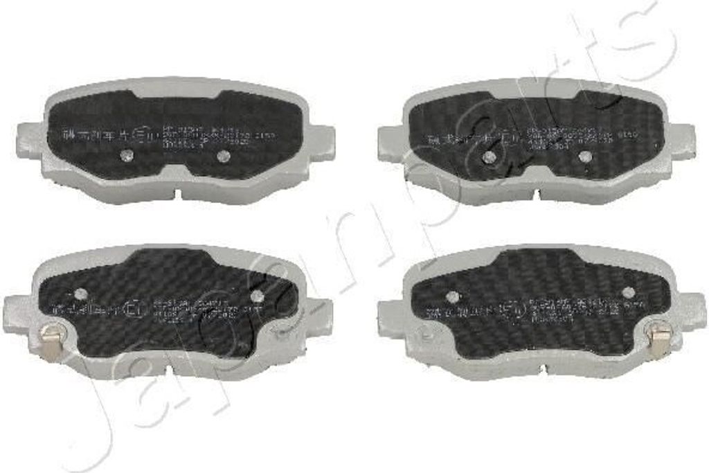 JAPANPARTS PP-913AF - OE 77367145 Bremsbeläge, Hinten für 500X (334), Compass, Renegade