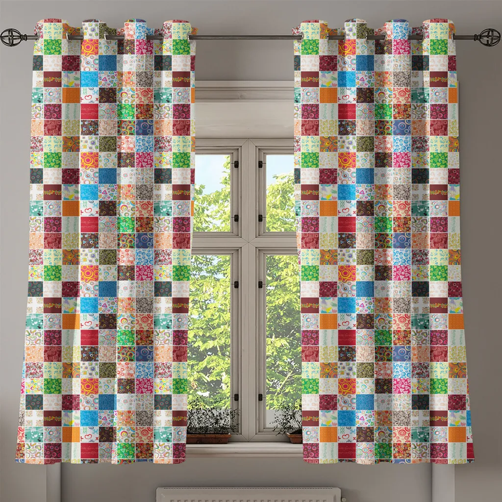 ABAKUHAUS Natale Tovaglia, Divertente modello invernale di Natale, Rettangolare per Sala da Pranzo e Cucina, 140 x 240 cm, Rosso Teal Bianco