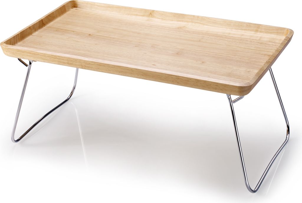 CONTINENTA Bett-Tablett, Gummibaum 53x32x7 cm 3245 Immagine del prodotto 