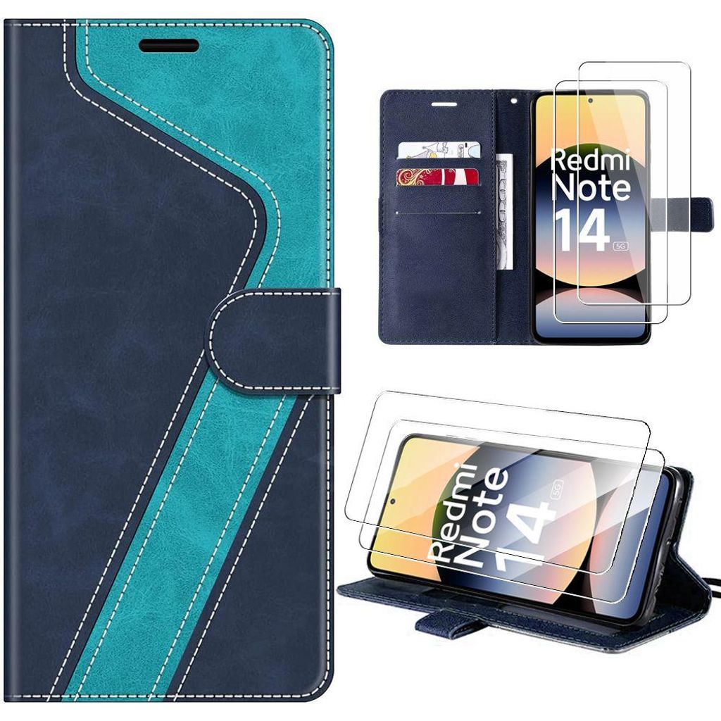 Coque + 2 Verres Trempés pour Xiaomi Redmi Note 14 5G, Image du produit 