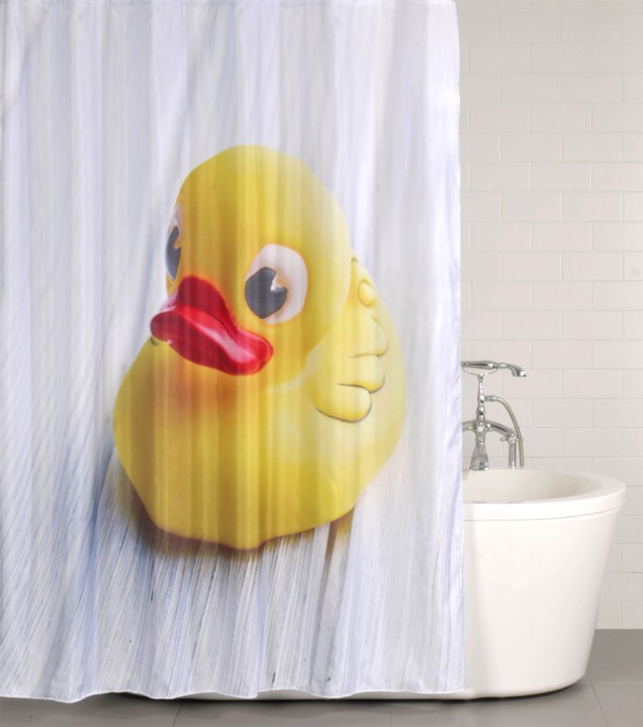 SANILO® Duschvorhang Ente 180 x 200 cm Produktbild 