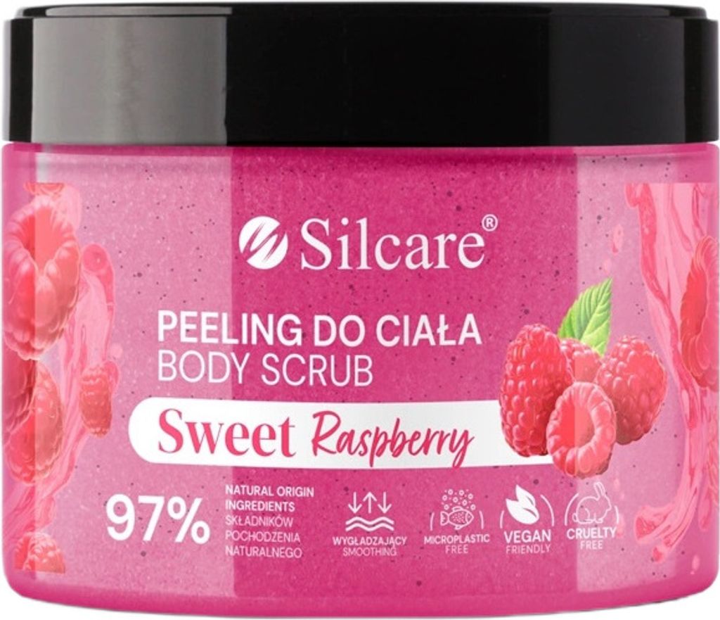 Silcare Peeling do ciała Sweet Raspberry, 350 ml