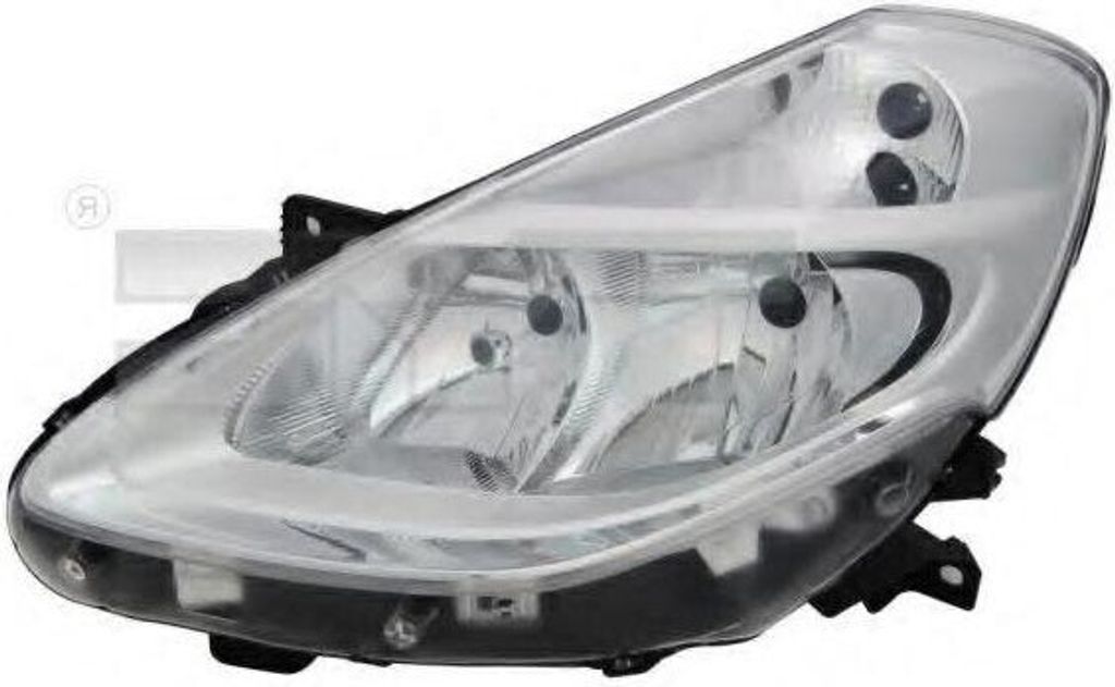 TYC 20-12050-15-2 Hauptscheinwerfer OE 260608589R kompatibel mit Clio