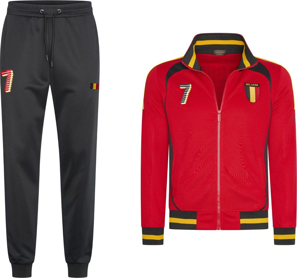 Cappuccino Italia Tracksuit Belgie Mehrfarben - Große L