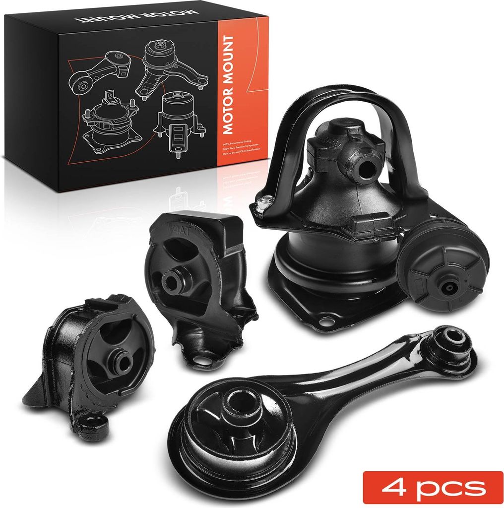 Frankberg 2x Motorlager+1x Getriebelagerlager+1x Drehmomentstützlager Vorne und Hinten für Honda Accord V Aerodeck 2.0L