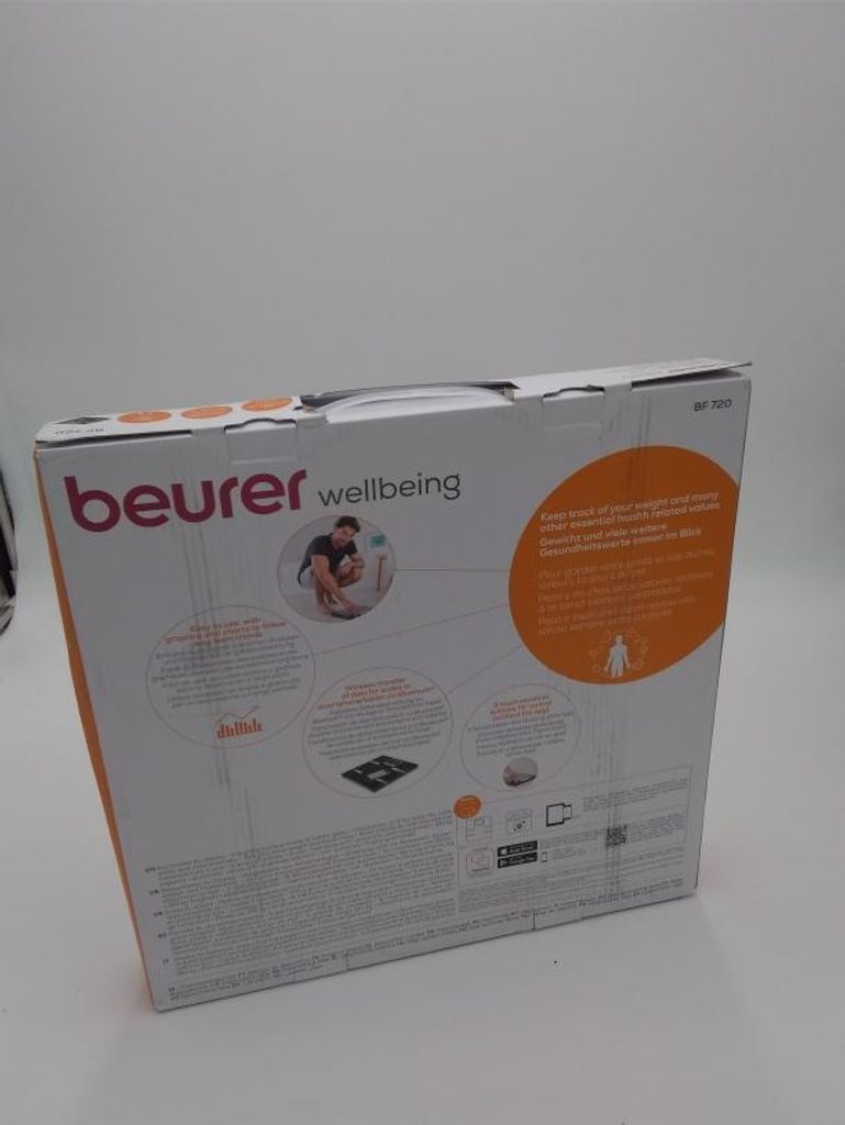 beurer Körperanalysewaage BF 720 schwarz für max. 180,0 kg Produktbild 10