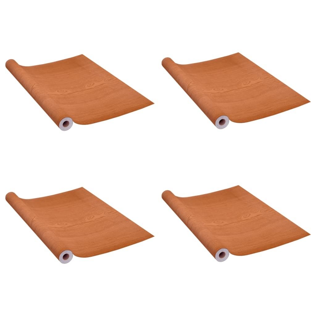 Möbelfolien Selbstklebend 2 Stk. Helle Eiche 500x90 cm PVC