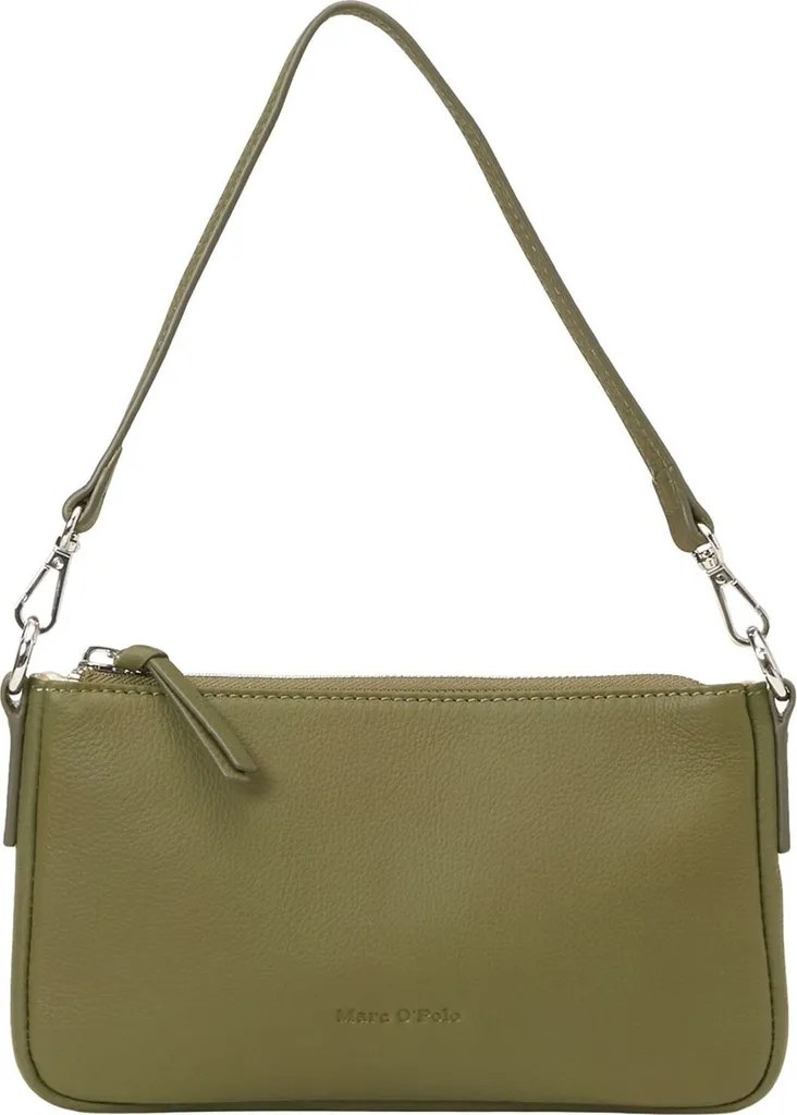Marc O'Polo Fuana Borsa a Tracolla in Pelle Cedar Green Oliva