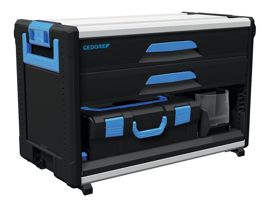GEDORE 1110 WM 321 WorkMo B3, 2 Schubladen H6, Fach für L-BOXX/S-BOXX, 2954354