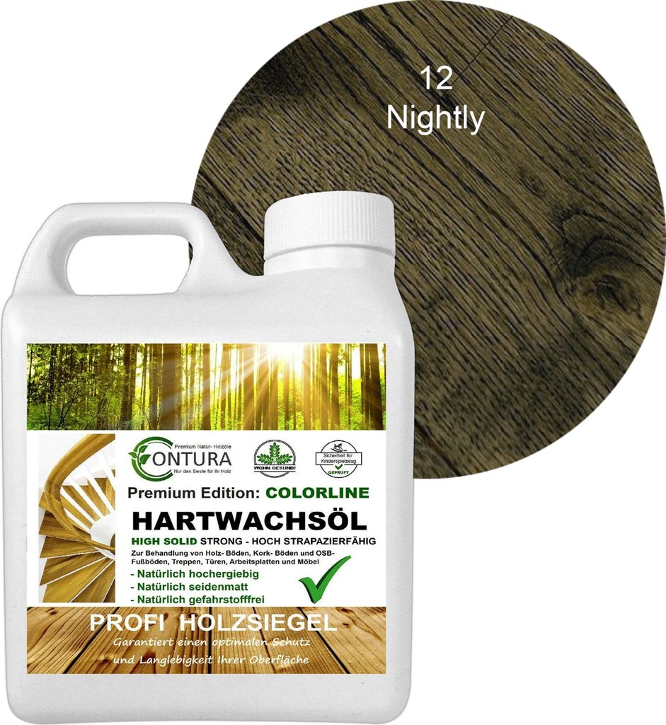 Contura 1 Liter FARBIGES Hartwachsöl Colorline Premium Produktbild 