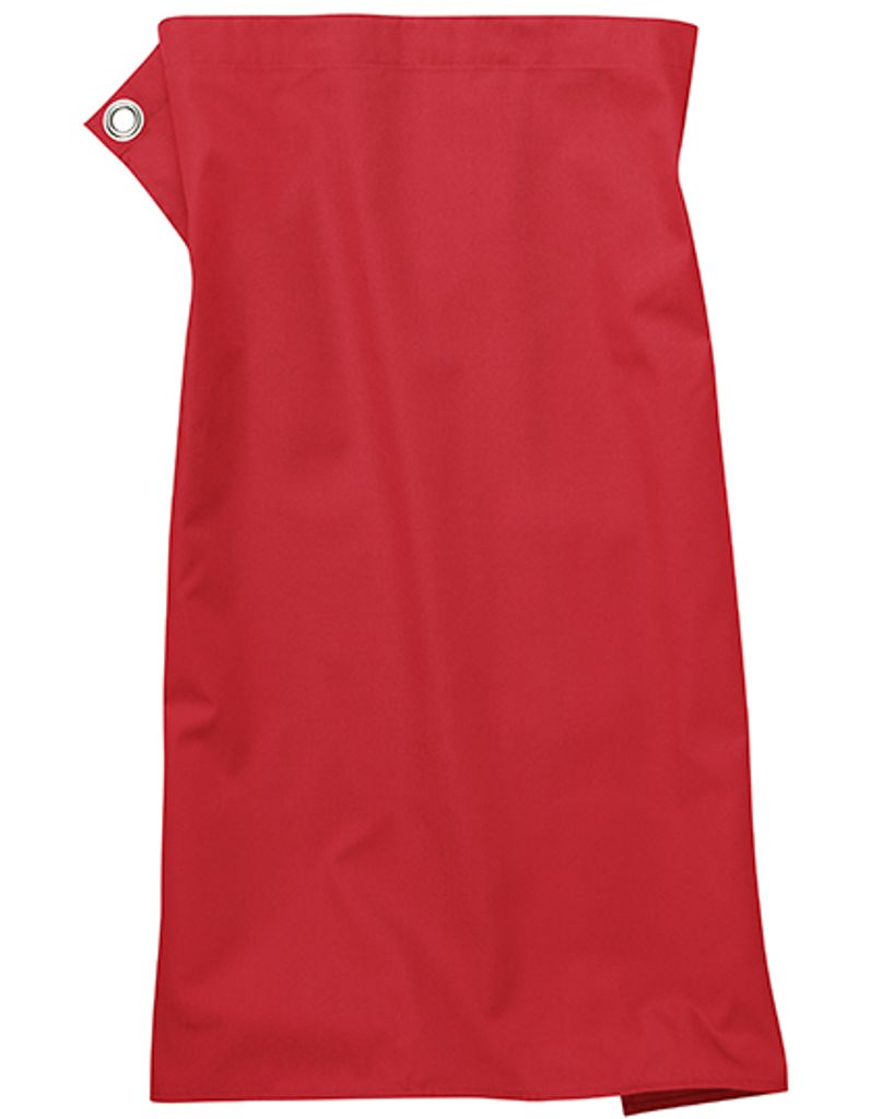 CG Workwear 00128-01 | Bistro Apron Pizzone Classic Bis 95 °C waschbar - Farbe: Red - Größe: 80 x 71 cm