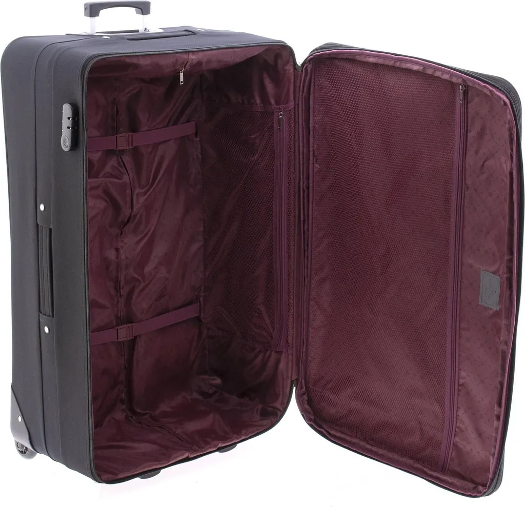 Valise Gladiator 2100 Trolley 2 roues 83 cm avec soufflet extensible