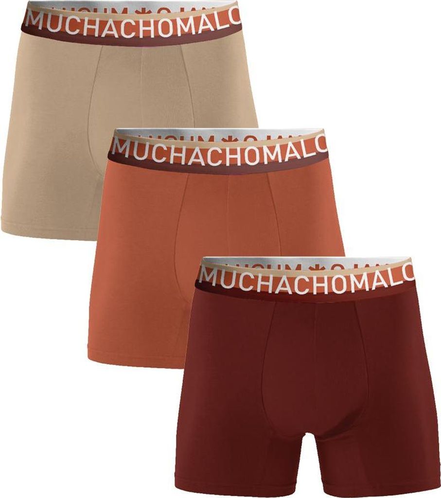 Muchachomalo Herren Boxershorts – 3er Pack – Baumwolle Stretch – Bequeme Unterwäsche – Größe XXL - Baumwolle1132-73
