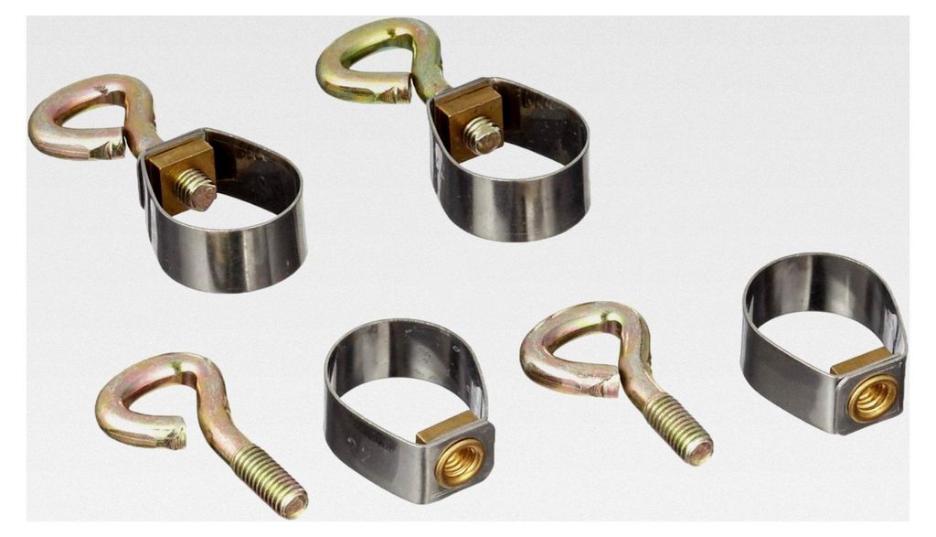 Rohrklemmen 22 mm, 5 Stück in SB-Verpackung