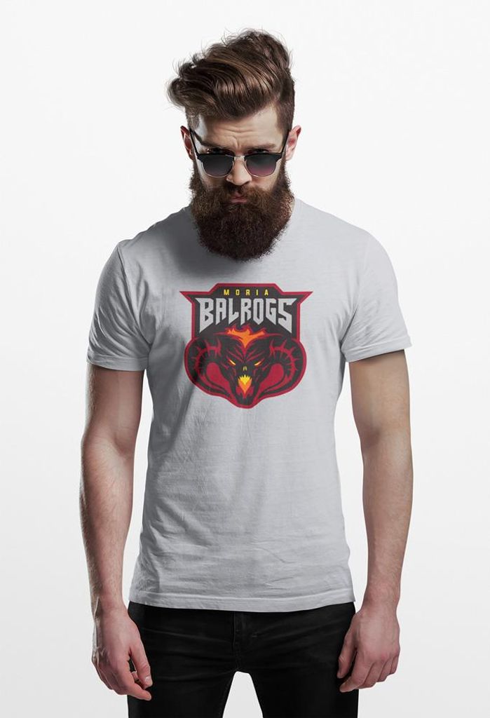 D&B 150 Uni Polo MO00102 Balrogs HellGrau-Größe XL