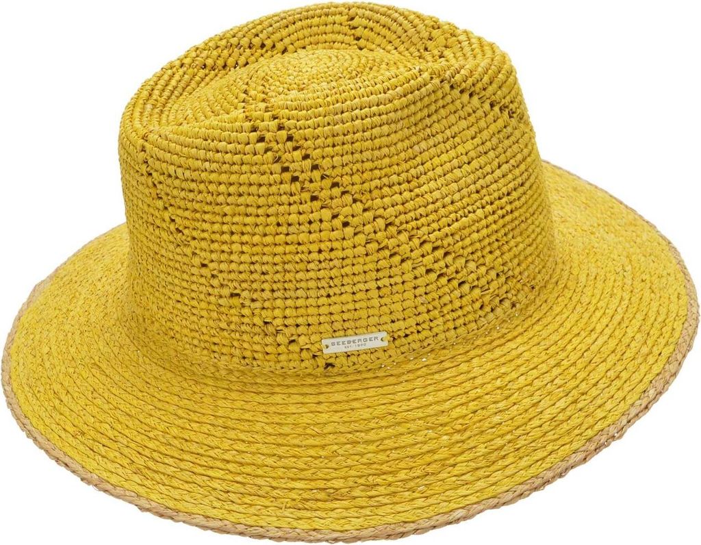 Seeberger Raffia Crochet Stroh-Traveller