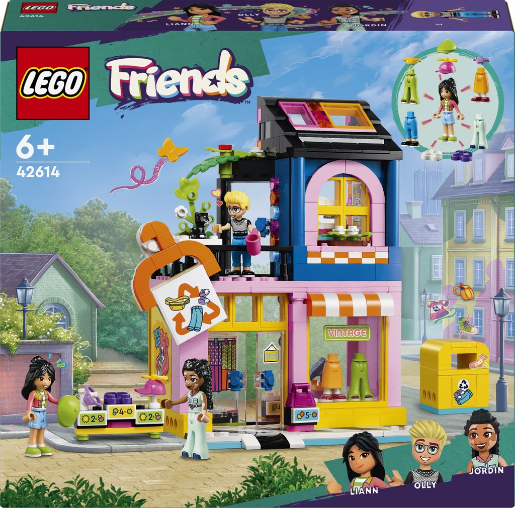 LEGO Friends Negozio di Moda Vintage 42614 Set Costruzioni Immagine del prodotto 