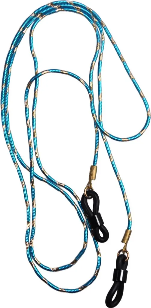 Catenella Occhiali Turchese Metallo: Accessorio Glamour per l'Estate