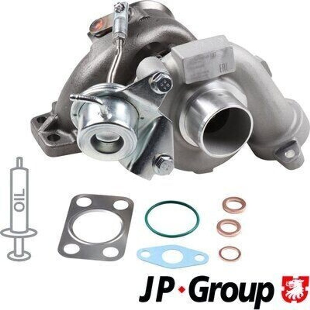 Turbolader JP GROUP 1517400400 für FORD Fiesta Mk6 Schrägheck (JA8, JR8)