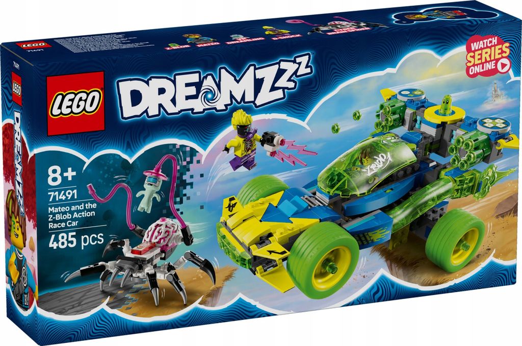 LEGO DREAMZzz Mateo's Z-Blob raceauto, een 2-in-1 Productafbeelding 