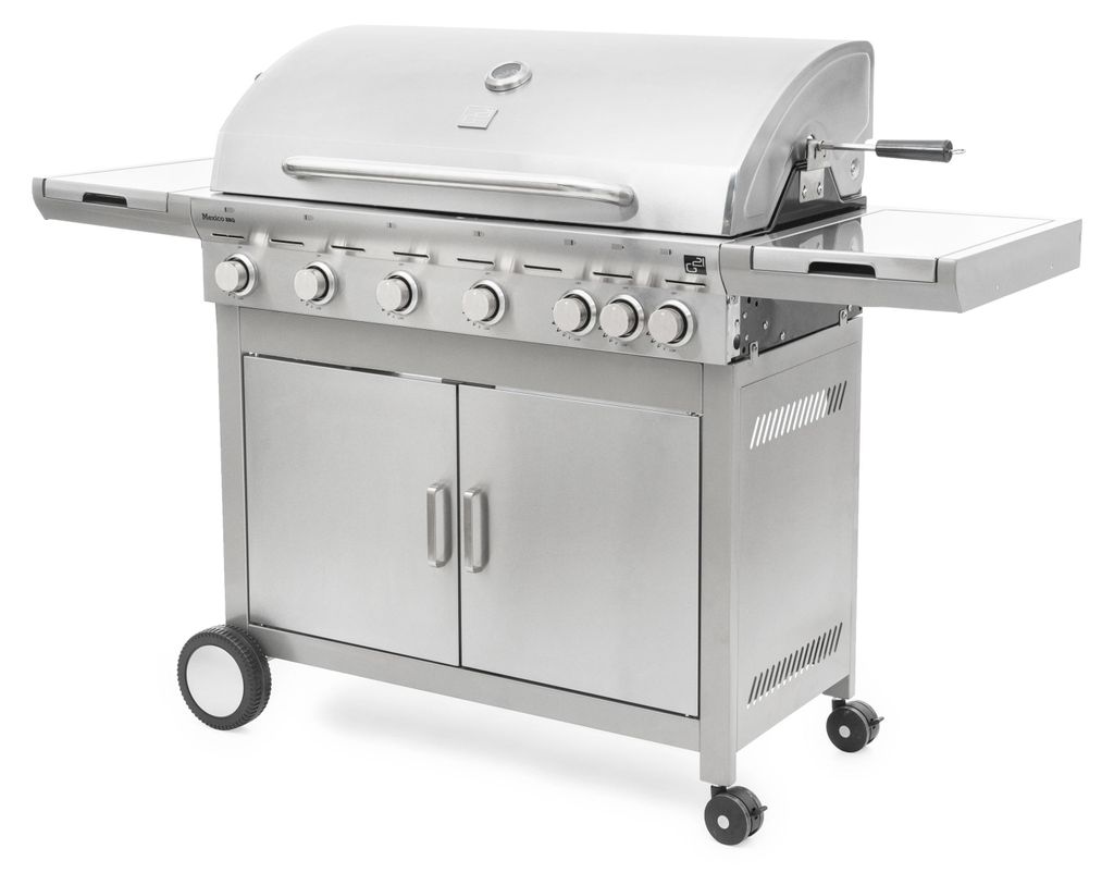 G21 Mexico BBQ, 18900 W, Gril, 7 stref(y), 4158 cm², Wózek, Zdjęcie produktu 