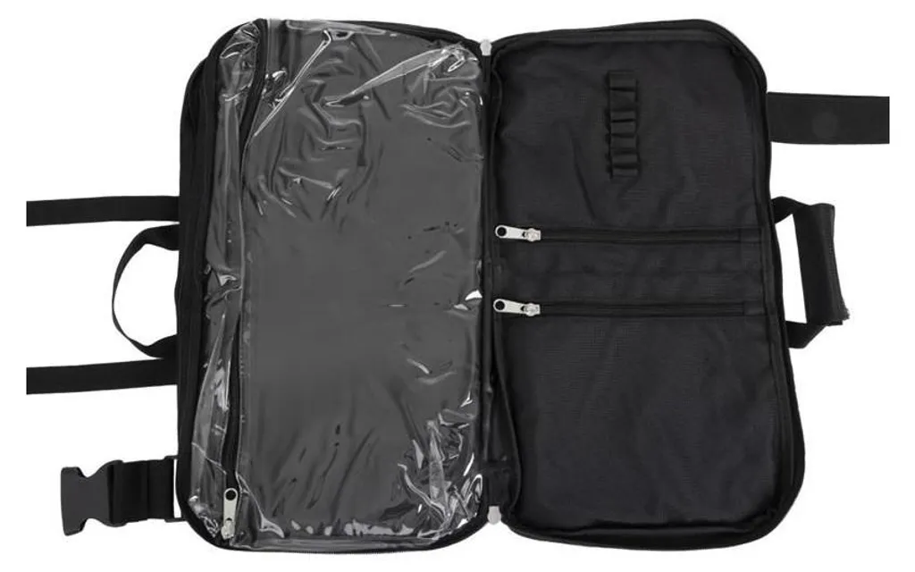 Custodia Coltelli Dick Nera Vuota - Borsa Professionale per Cuochi - 7