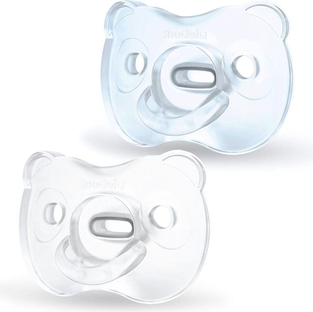 Medela 101042513 SOFT Silicone Silikon-Schnuller, BPA-frei Produktbild 2