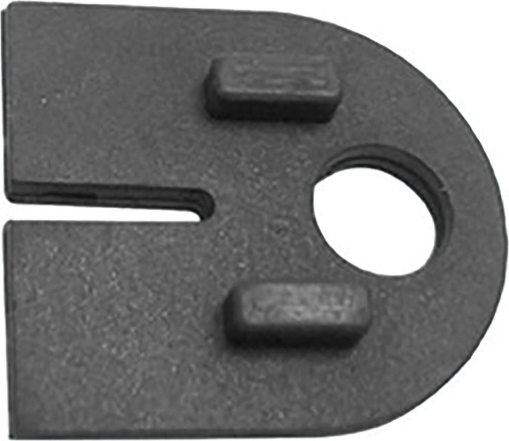 Einlage zu Glasklemmbeschlag Modell 22 für 8 mm Glas, Gummi