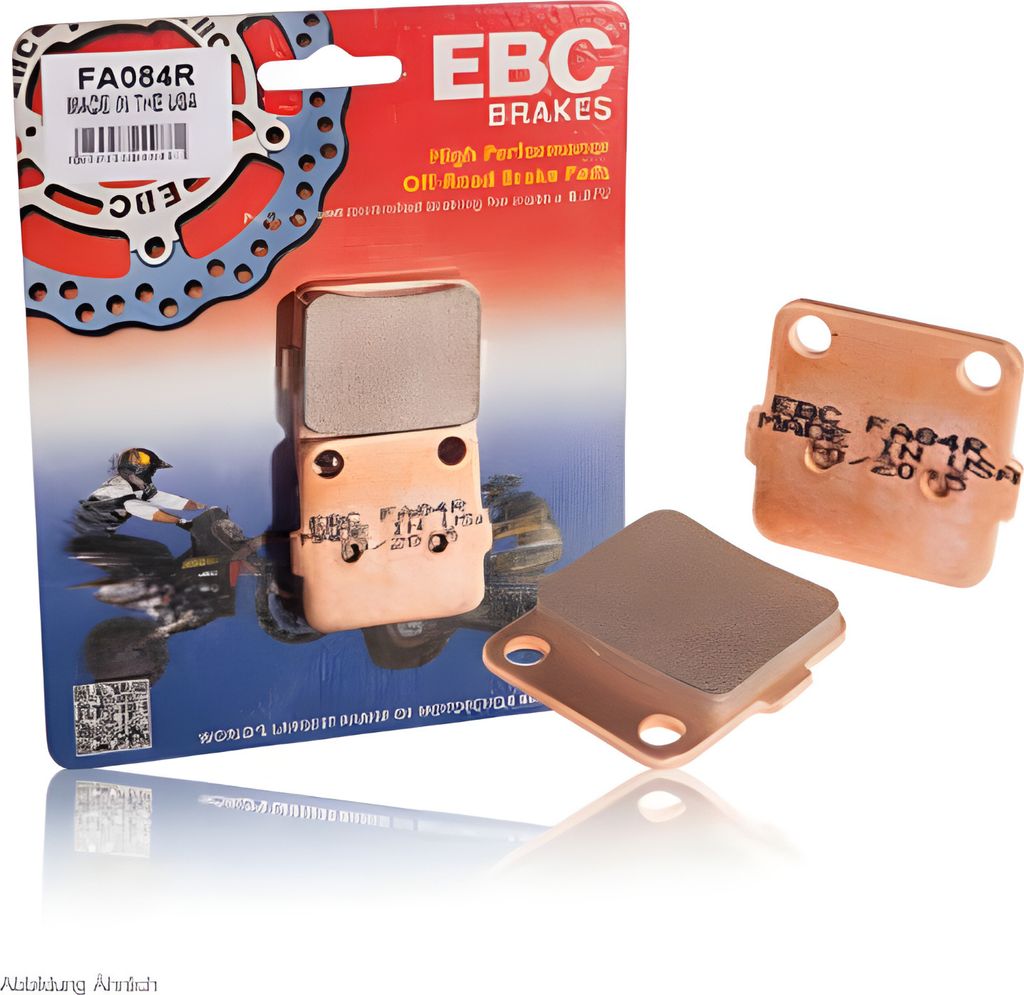 Ebc Semi Metallic Pad Set Fa314R