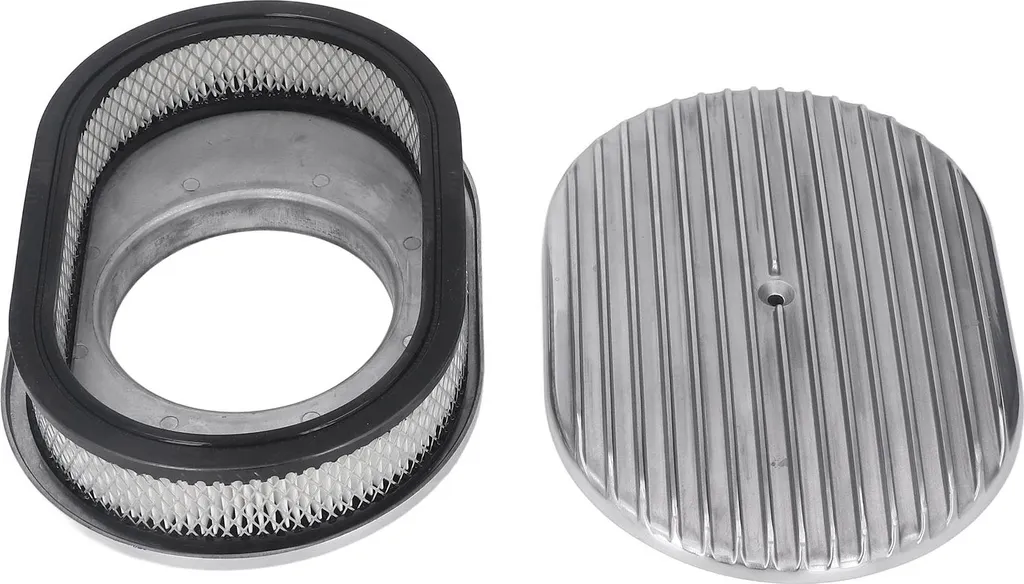 Filtre à Air Ovale 12 Pouces Aluminium : Stop aux Moteurs Chevy Étouffés